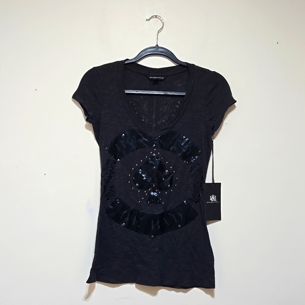 Rock & Republic Modern Rock Women's Short Sleeve Tee